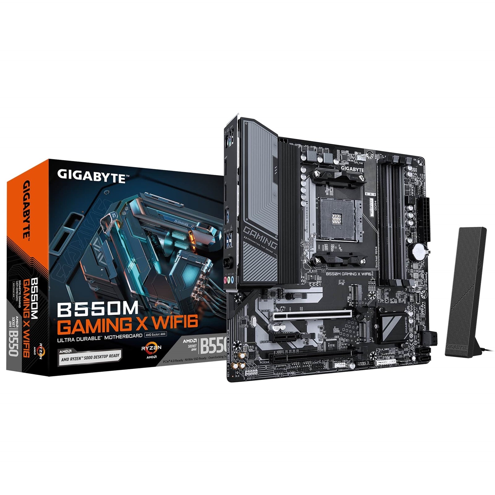 Gigabyte B550M GAMING X WIFI6 Micro ATX Motherboard - image 1 - Target MBGIG-B550GXW6