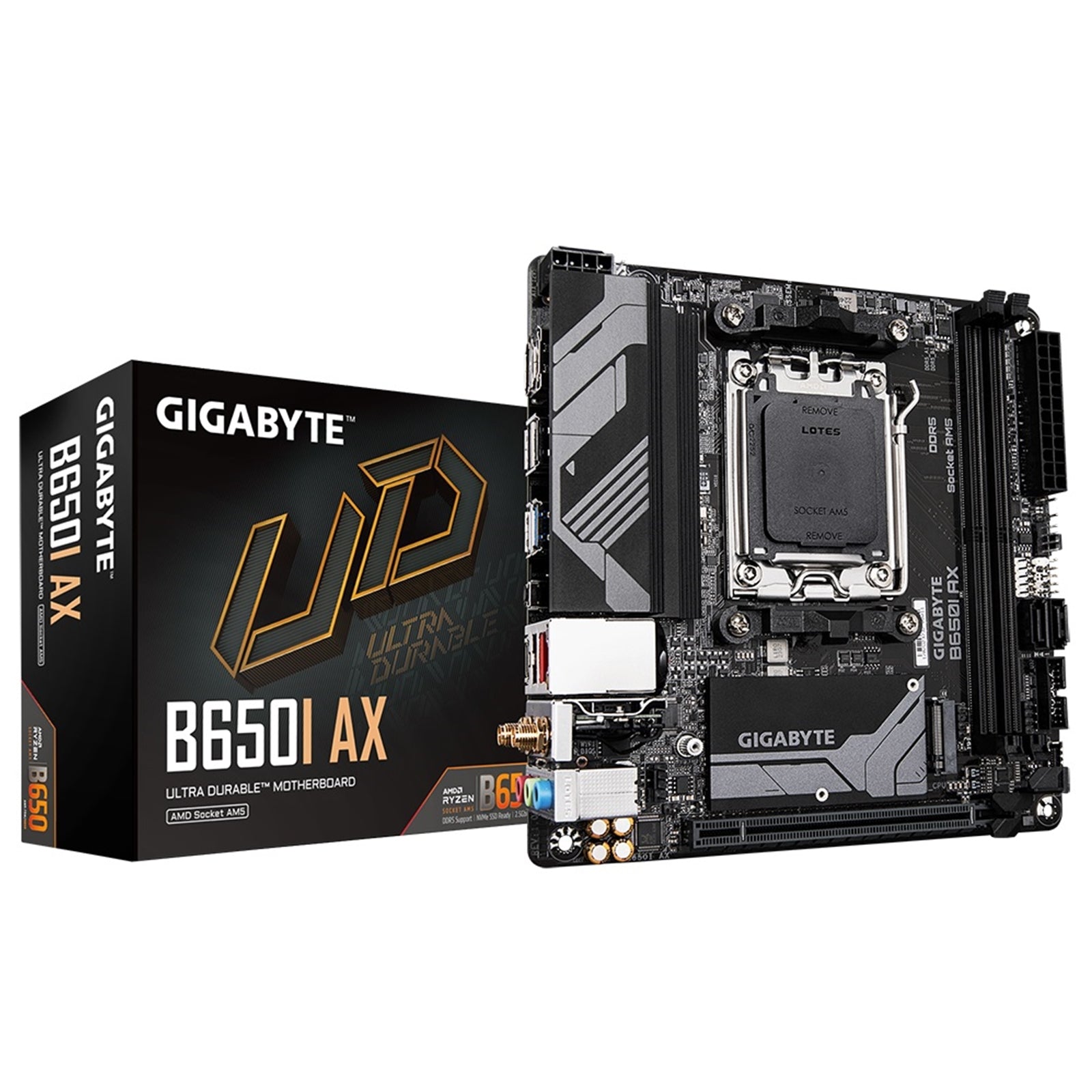 Gigabyte B650I AX Ultra Durable Mini ITX Motherboard - image 1 - Target MBGIG-B650IAX