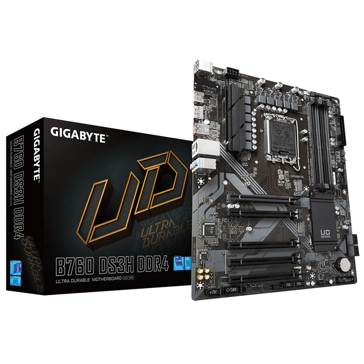 Gigabyte B760 DS3H DDR4 Ultra Durable ATX Motherboard - image 1 - Target MBGIG-B760DS3HD4