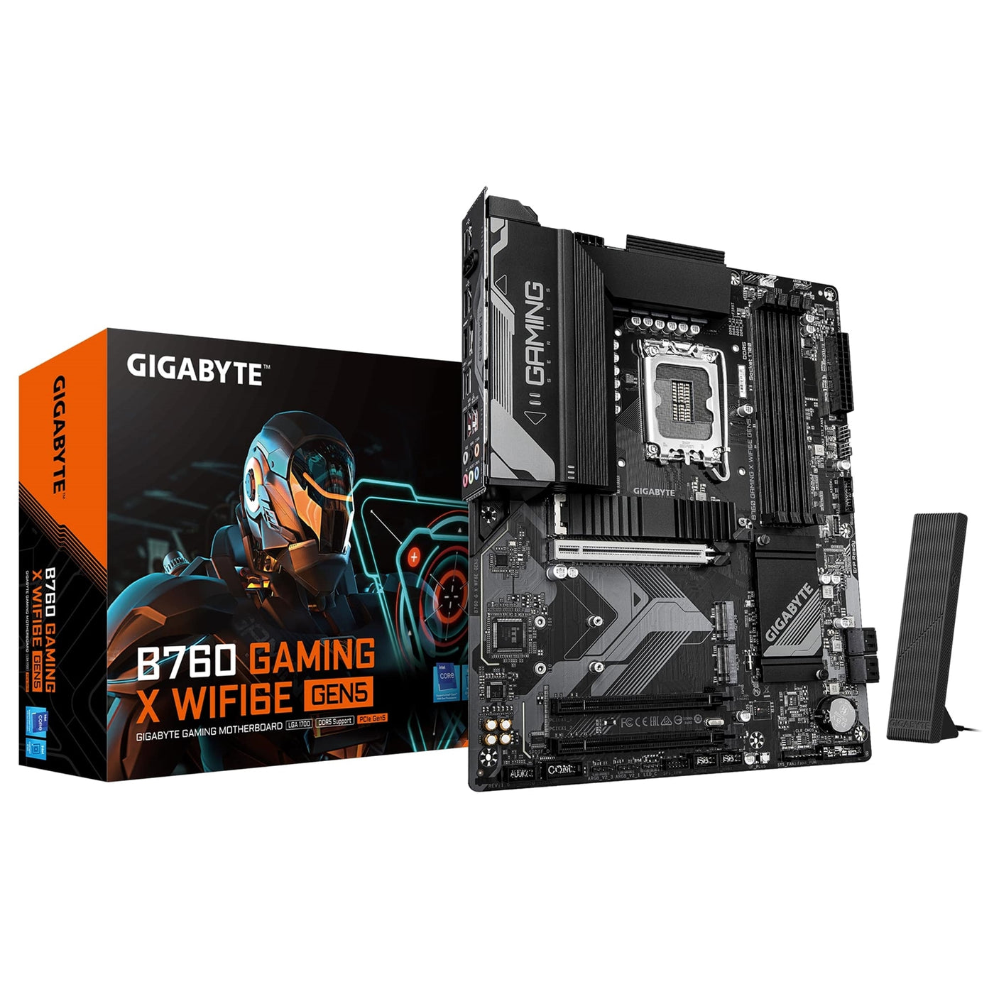 Gigabyte B760 GAMING X WIFI6E GEN5 Socket ATX Motherboard - image 1 - Target MBGIG-B760GXW6G5