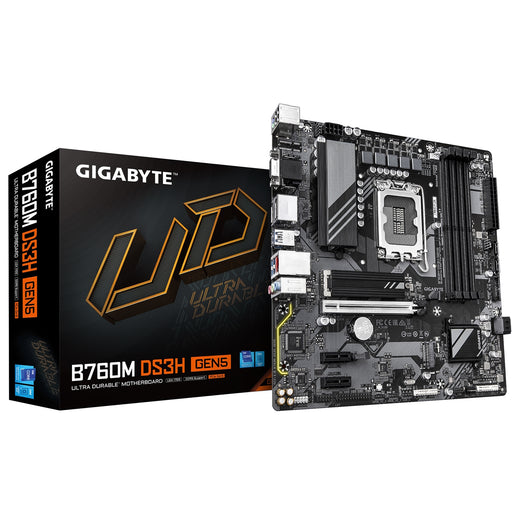 Gigabyte B760M DS3H GEN5 Intel Socket 1700 Micro ATX Motherboard - image 1 - Target MBGIG-B760MDS3G5