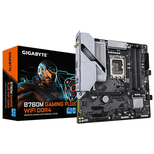 Gigabyte B760M GAMING PLUS WIFI DDR4 Micro ATX Motherboard - image 1 - Target MBGIG-B760MGPWD