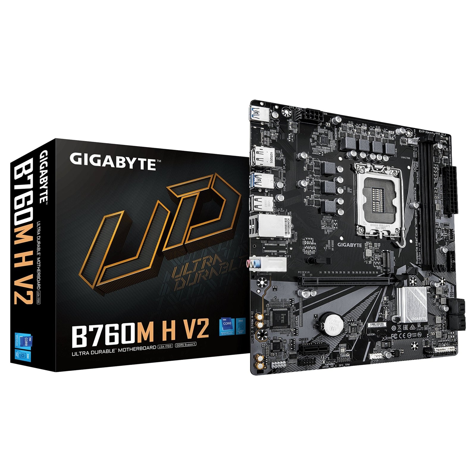 Gigabyte B760M H V2 Micro ATX Motherboard - image 1 - Target MBGIG-B760MHV2