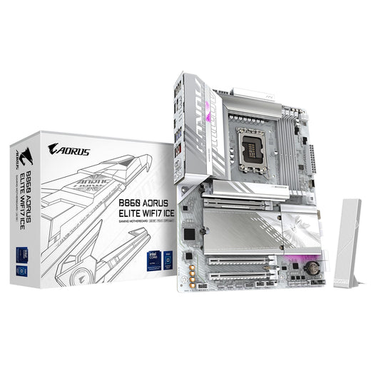 Gigabyte B860 AORUS ELITE WIFI7 ICE ATX Motherboard - image 1 - Target MBGIG-B860AEW7I