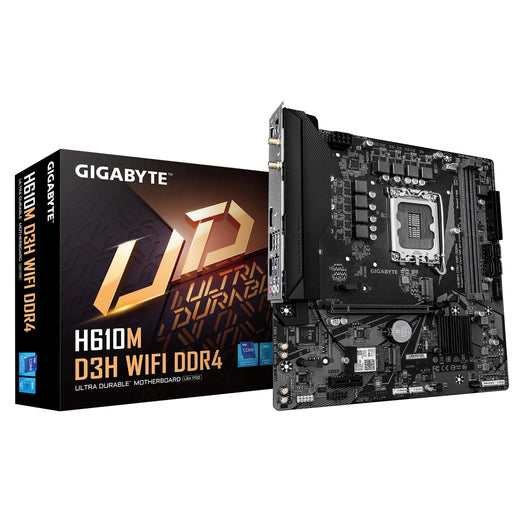 Gigabyte H610M D3H WIFI DDR4 Micro ATX Motherboard - image 1 - Target MBGIG-H610MD3HW4