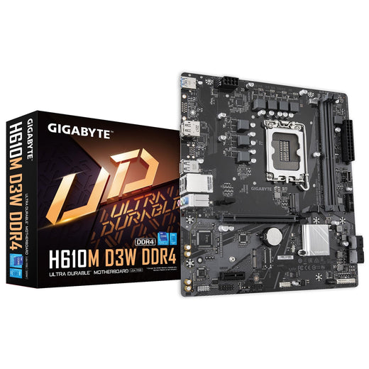 Gigabyte H610M D3W DDR4 Micro ATX Motherboard - image 1 - Target MBGIG-H610MD3W4