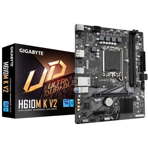 Gigabyte H610M K V2 DDR5 Anti-Sulfur Resistor Micro ATX Motherboard - image 1 - Target MBGIG-H610MKV2