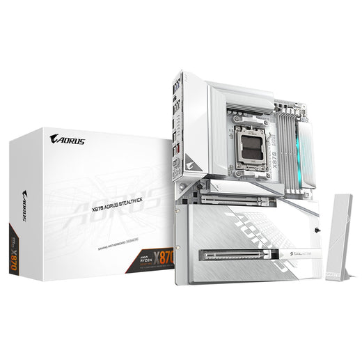 Gigabyte X870 AORUS STEALTH ICE ATX Motherboard - image 1 - Target MBGIG-X870AORICE