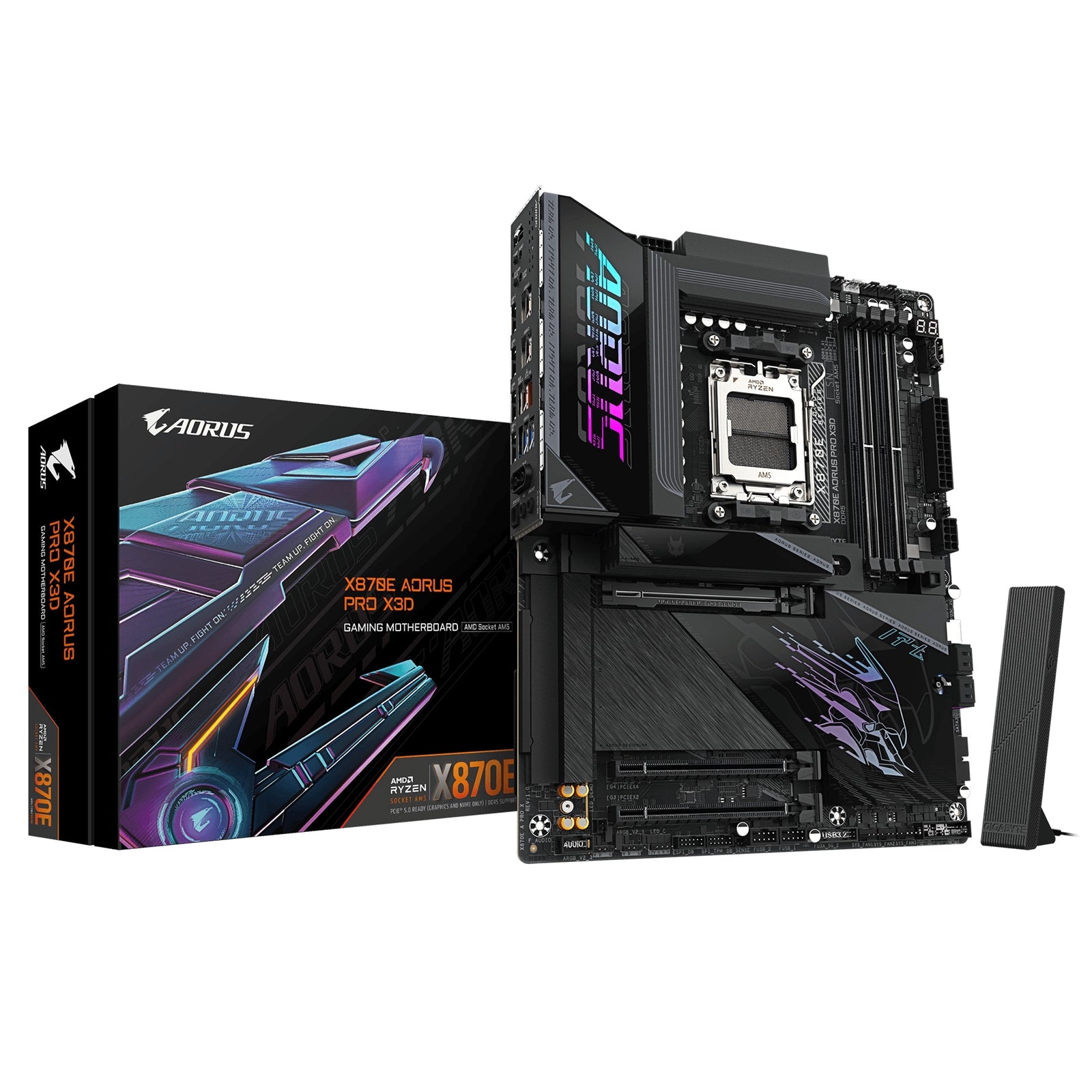 Gigabyte X870E AORUS PRO X3D ATX Motherboard - image 1 - Target MBGIG-X870APX3D
