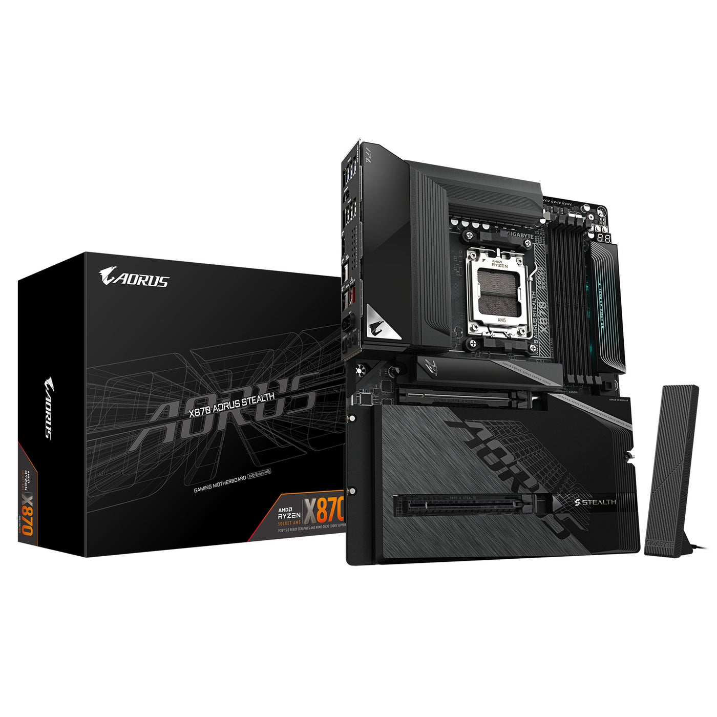 Gigabyte X870 AORUS STEALTH ATX Motherboard - image 1 - Target MBGIG-X870AS