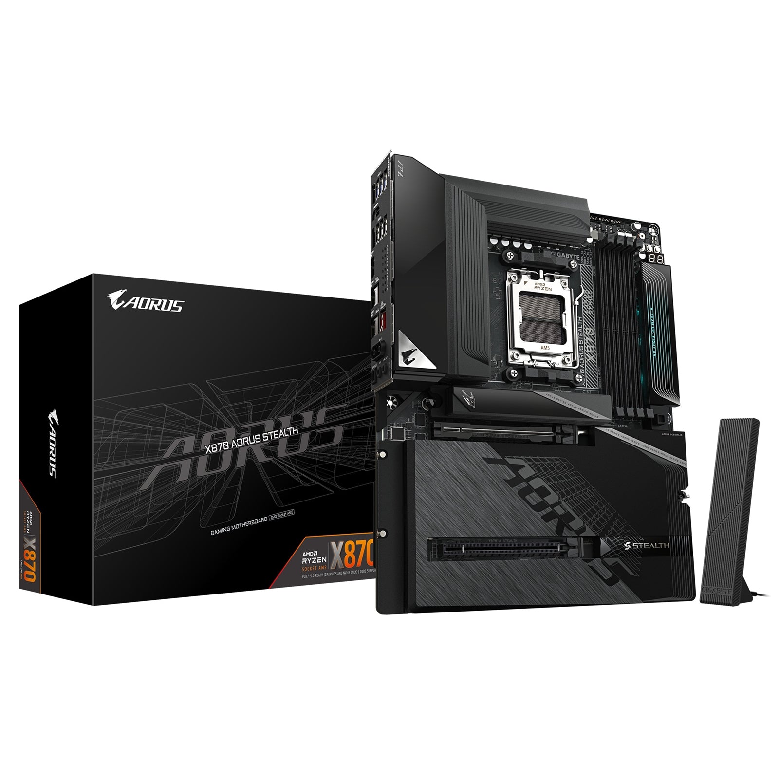Gigabyte X870 AORUS STEALTH ATX Motherboard - image 1 - Target MBGIG-X870AS