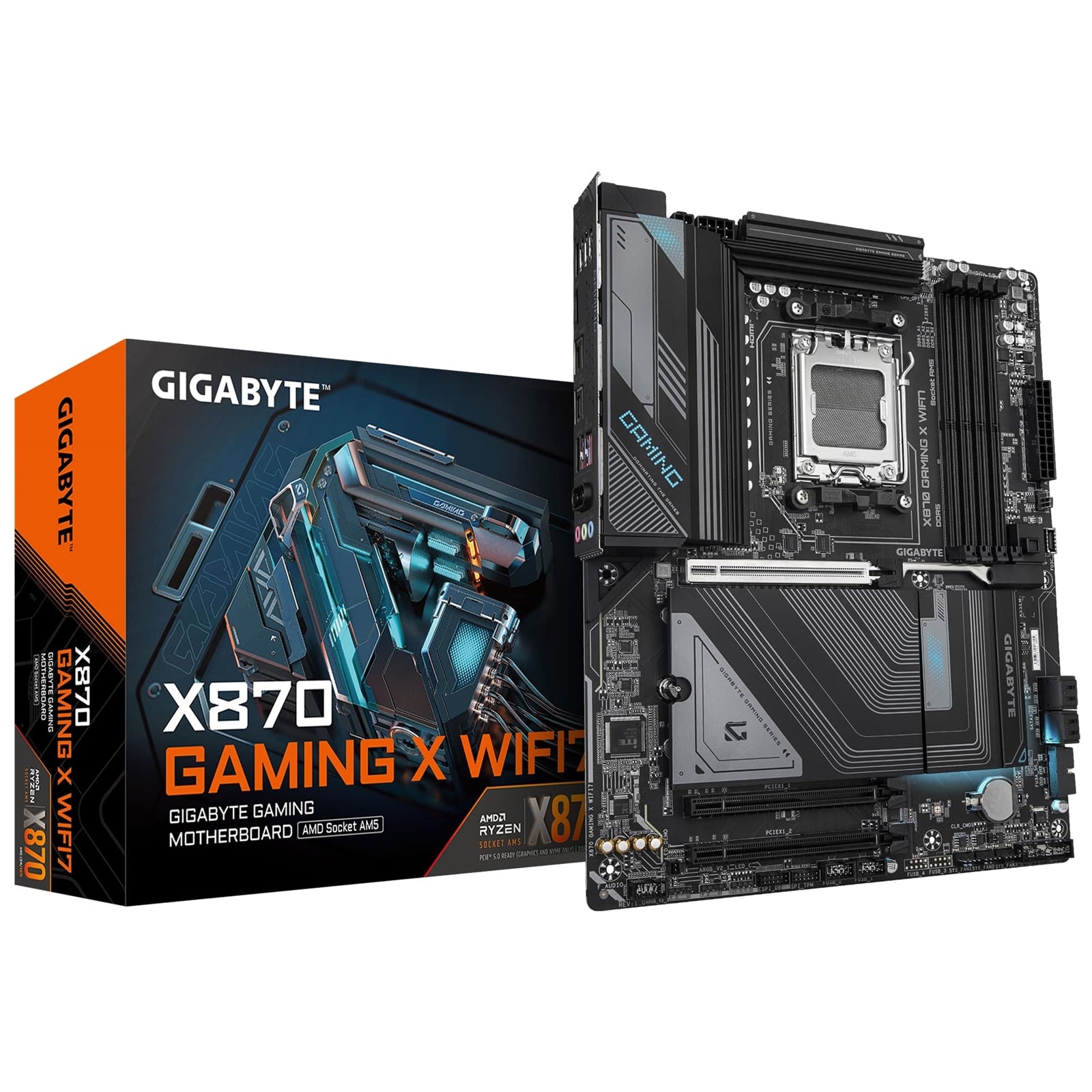 Gigabyte X870 GAMING X WIFI7 ATX Motherboard - image 1 - Target MBGIG-X870GXW7