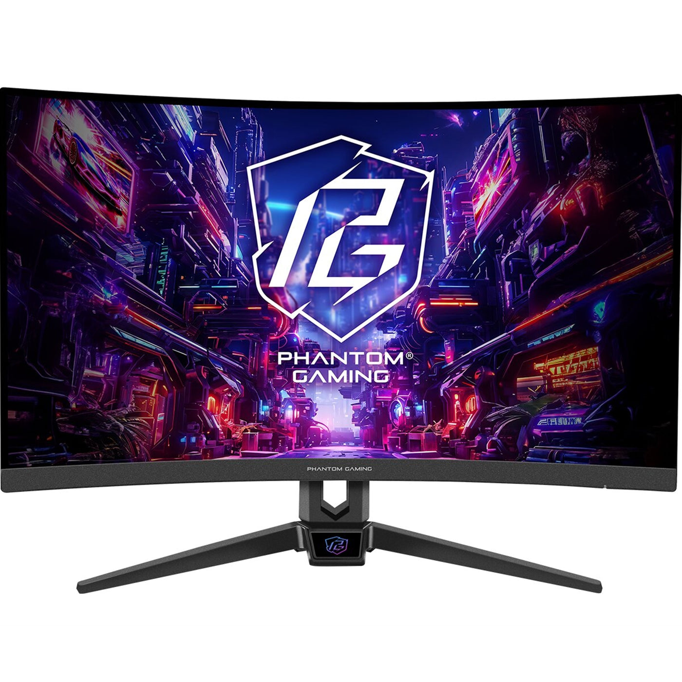 Asrock Phantom Gaming PG27FRS1A 27 Inch FHD (1920 x 1080) VA Curved (1500R) Gaming Monitor - image 1 - Target MOASR-PG27FRS1A