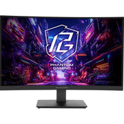 Asrock Phantom Gaming PG27QRT1B 27 Inch QHD (2560 x 1440) Curved 1500R VA Gaming Monitor - image 1 - Target MOASR-PG27QRT1B