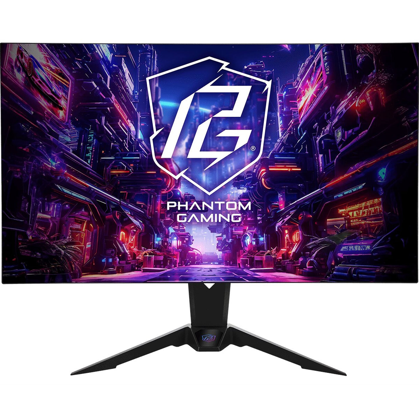 Asrock Phantom Gaming PGO32UFS 32 Inch 4K/ UHD (3840 x 2160) Flat WOLED Gaming Monitor - image 1 - Target MOASR-PGO32UFS