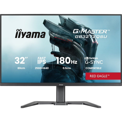 Iiyama G-Master Red Eagle gaming Monitor GB3272QSU-B1 32" Black - image 1 - Target MOIIY-GB3272QSU