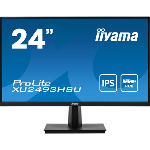 Iiyama ProLite X2493HSU-B1 computer Monitor 60.5 cm (23.8") 1920 x 1080 pixels Full HD LED Black - image 1 - Target MOIIY-X2493HSUB1