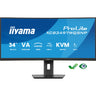 Iiyama ProLite Curved Monitor XCB3497WQSNP-B1 34" VA Ultra-Wide Screen with KVM Switch