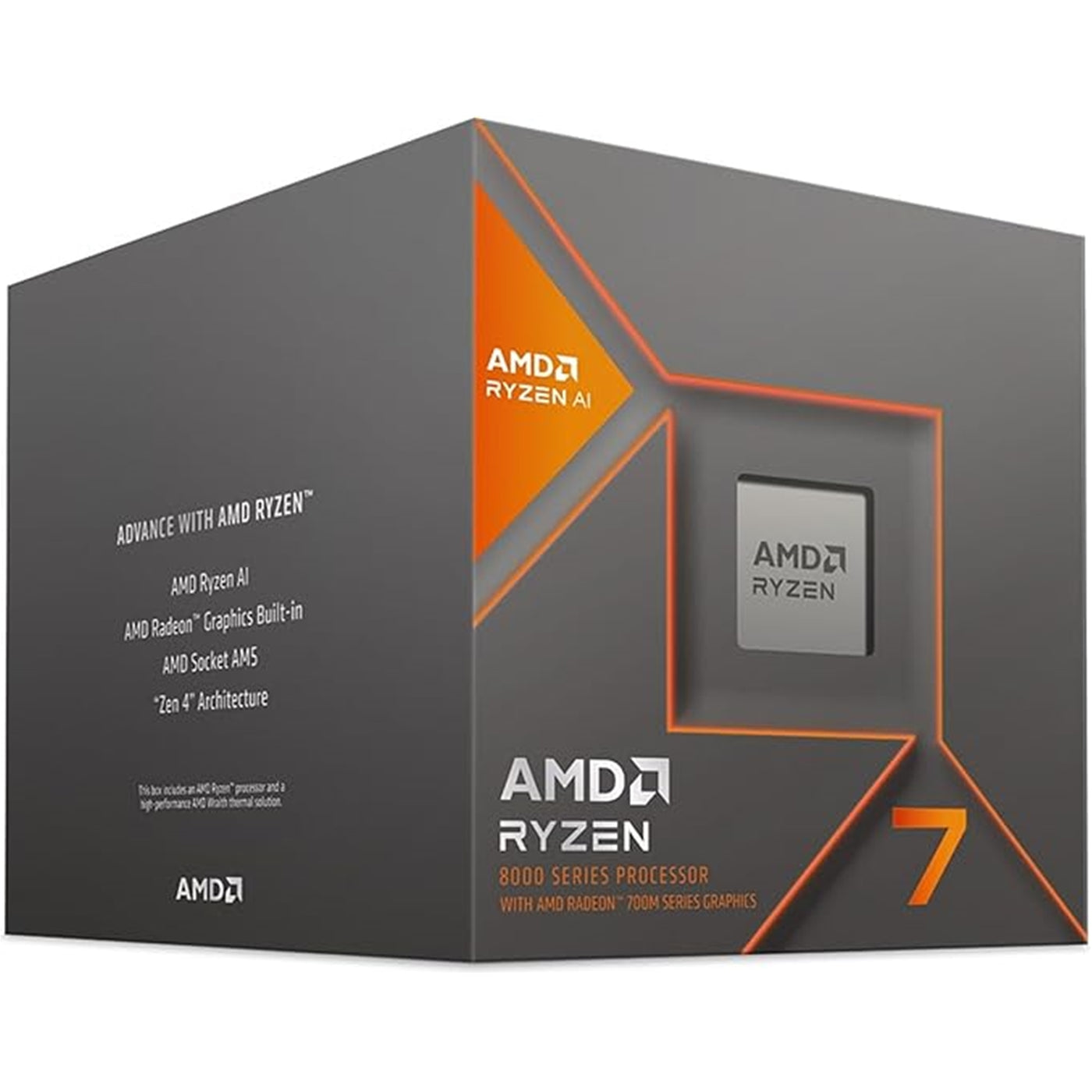 AMD Ryzen7 8700G 8 Core AM5 Processor 4.2GHz up to 5.1GHz Boost - image 1 - Target PRAMD-8700G-2